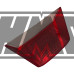 Vidro farolim YAMAHA RZ 50 LC vermelho